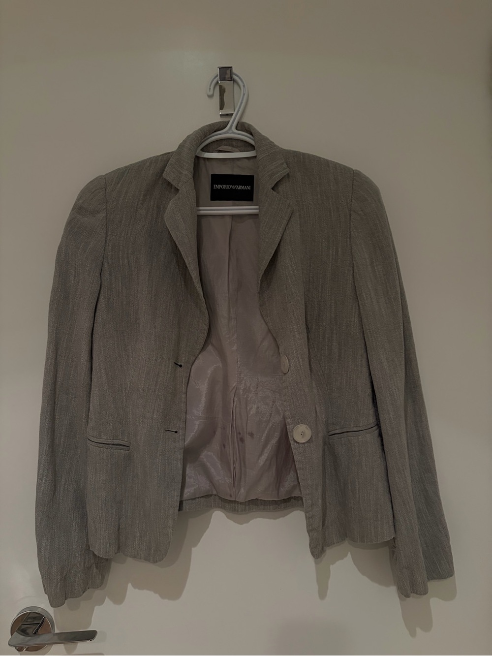 Vintage Armani Gray Blazer